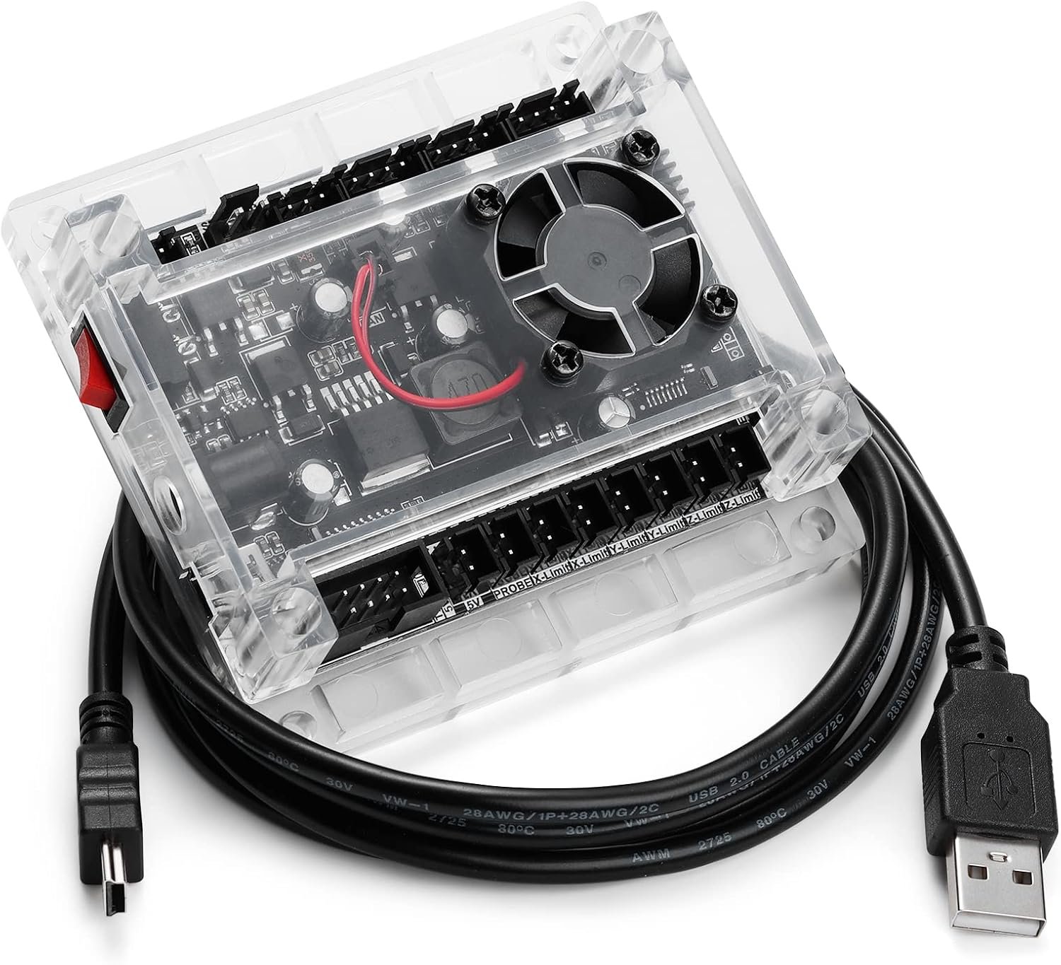 SainSmart Genmitsu GRBL CNC controller board with ABS case for 3018-PRO CNC router