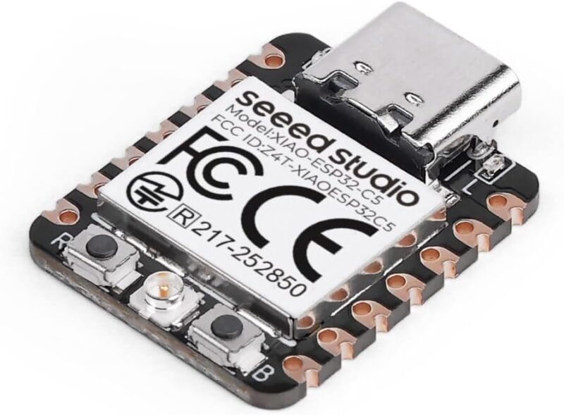 Seeed Studio XIAO ESP32-C5 dual-band Wi-Fi 6 board with Zigbee and Thread