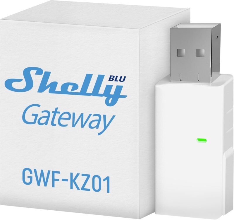 Shelly BLU Gateway USB-A Bluetooth to Wi-Fi gateway dongle