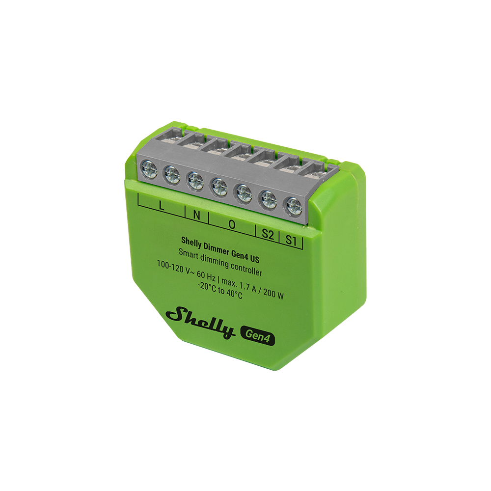 Shelly Dimmer Gen4 US in-wall Matter dimmer module