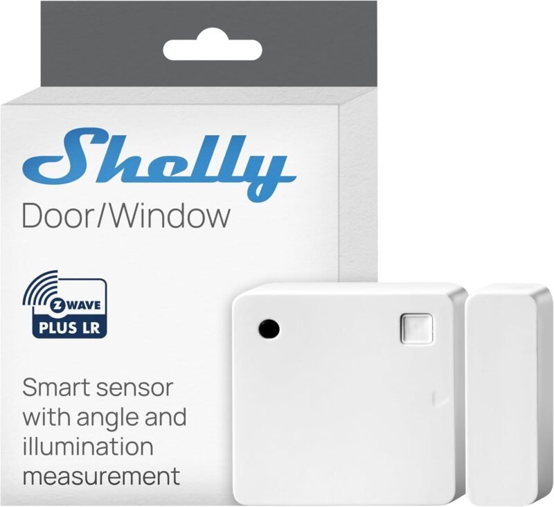 Shelly Wave Door Window US LR Z-Wave Long Range sensor with tilt and lux
