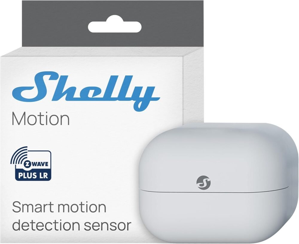 Shelly Wave Motion US LR Z-Wave 800 Long Range motion and lux sensor