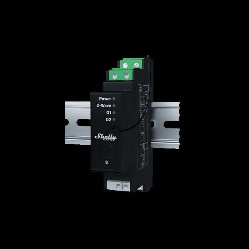 Shelly Wave Pro Shutter US DIN rail Z-Wave shutter controller