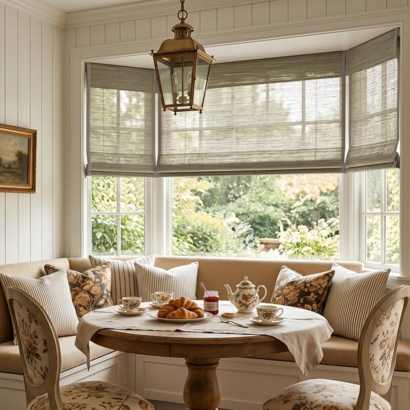 SmartWings motorized natural woven wood shades with Z-Wave motor option