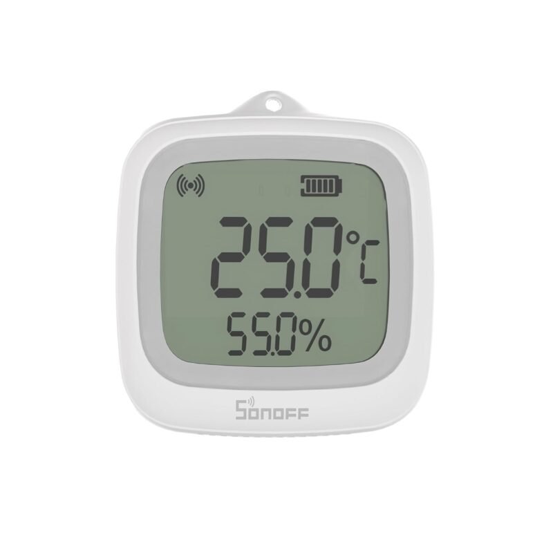 SONOFF SNZB-02WD IP65 waterproof Zigbee temperature humidity sensor with LCD