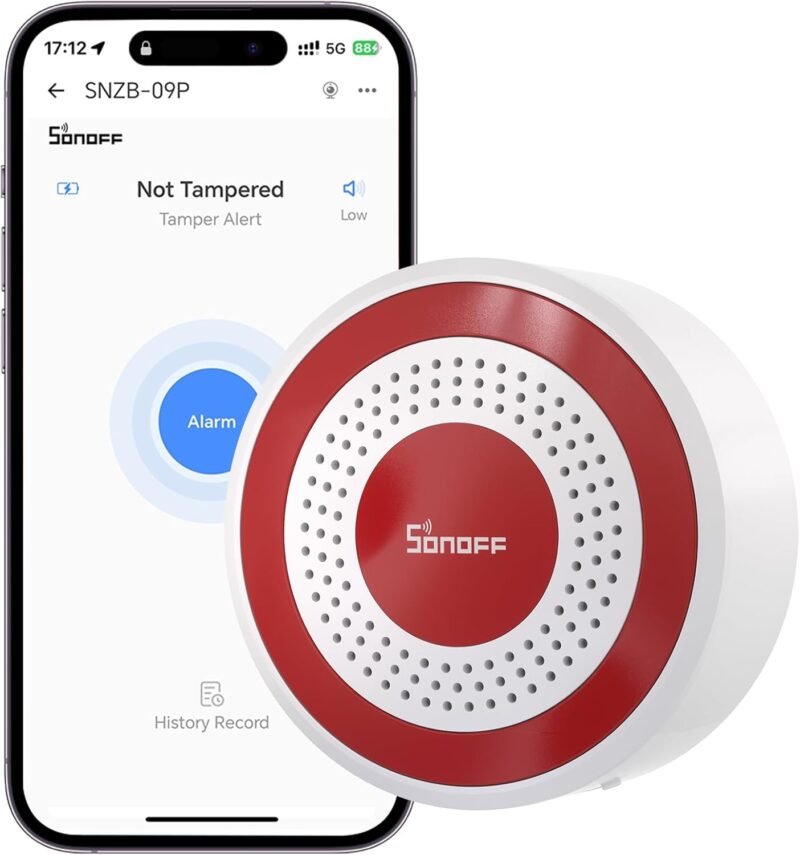 SONOFF SNZB-09P indoor Zigbee siren