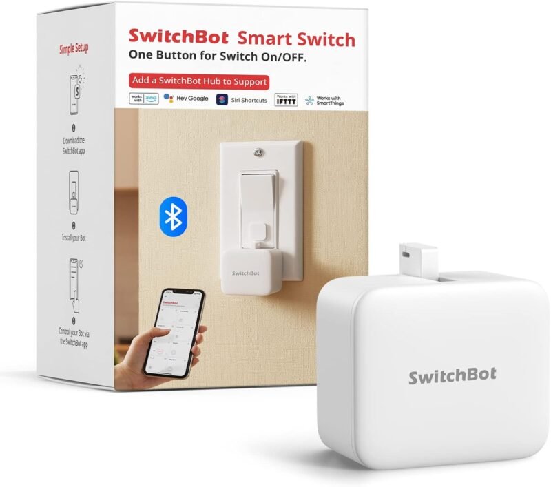 SwitchBot Bot Bluetooth smart switch button pusher