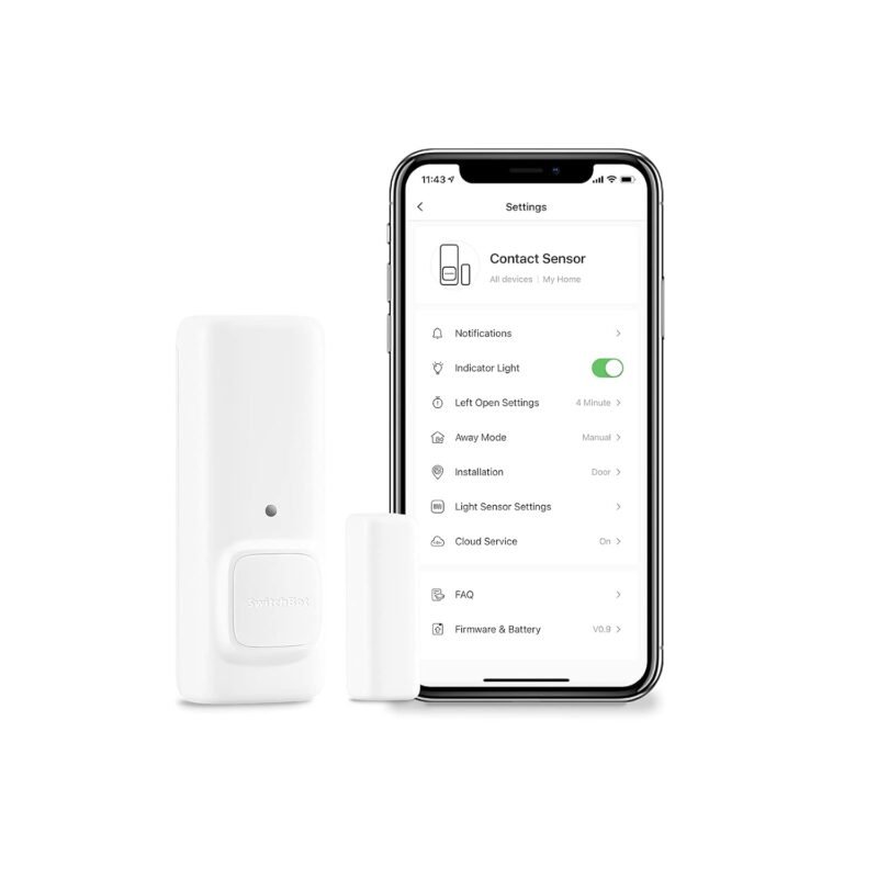 SwitchBot Contact Sensor Bluetooth door and window sensor with motion detection