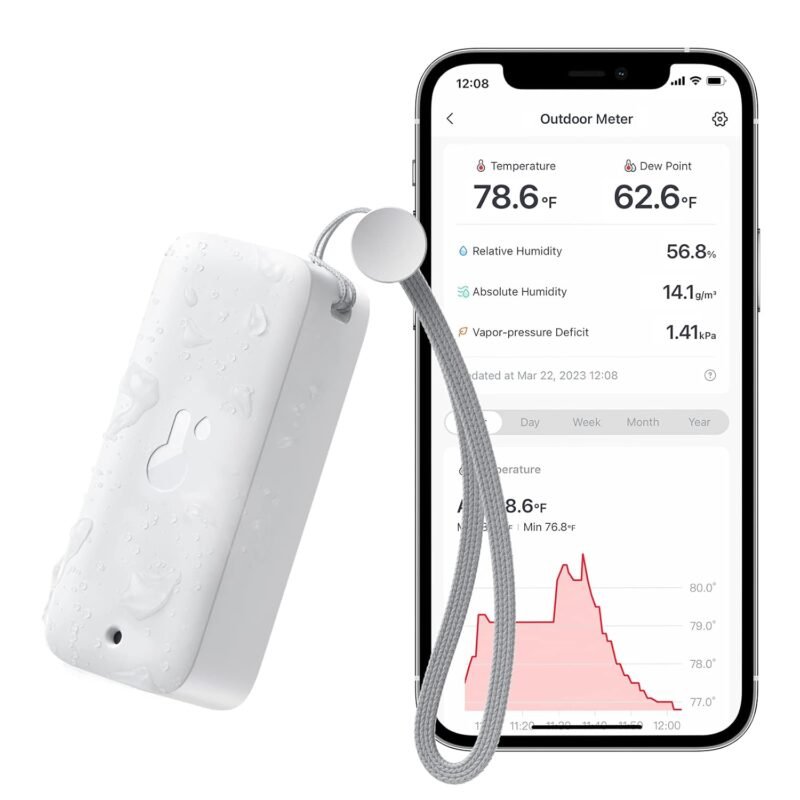 SwitchBot IP65 indoor outdoor Bluetooth thermometer hygrometer