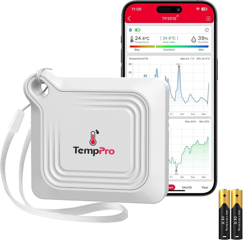 TempPro TempAir Bluetooth thermometer hygrometer temperature sensor
