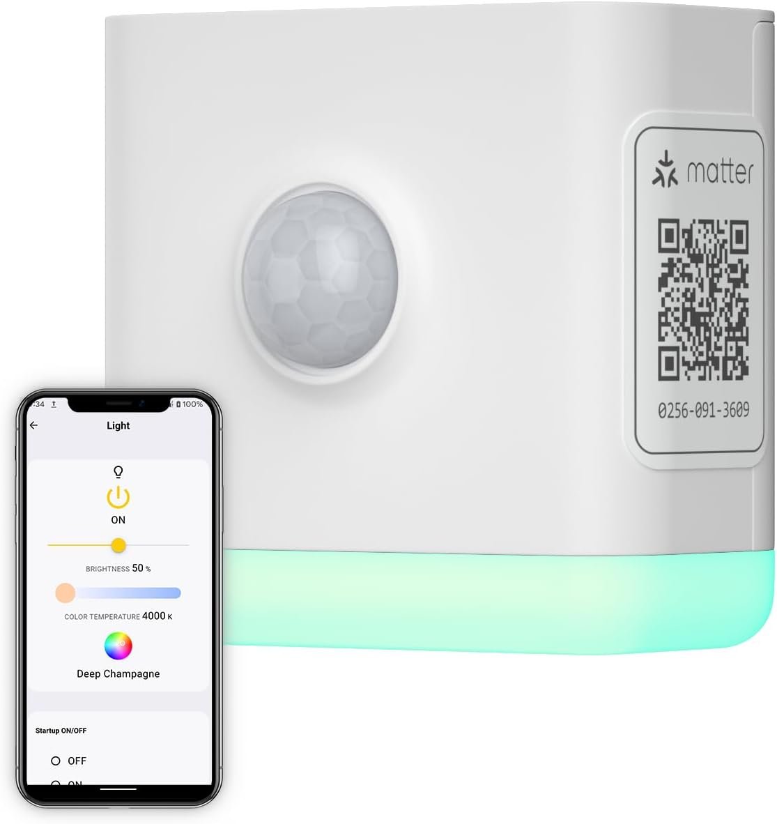 THIRDREALITY Smart Color Night Light Matter over Wi-Fi with motion sensor