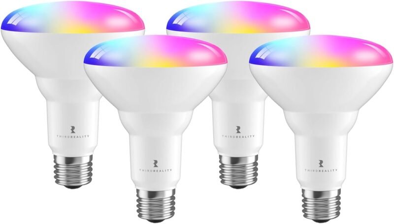 THIRDREALITY Smart Color Bulb ZB3 BR30 Zigbee 4-pack