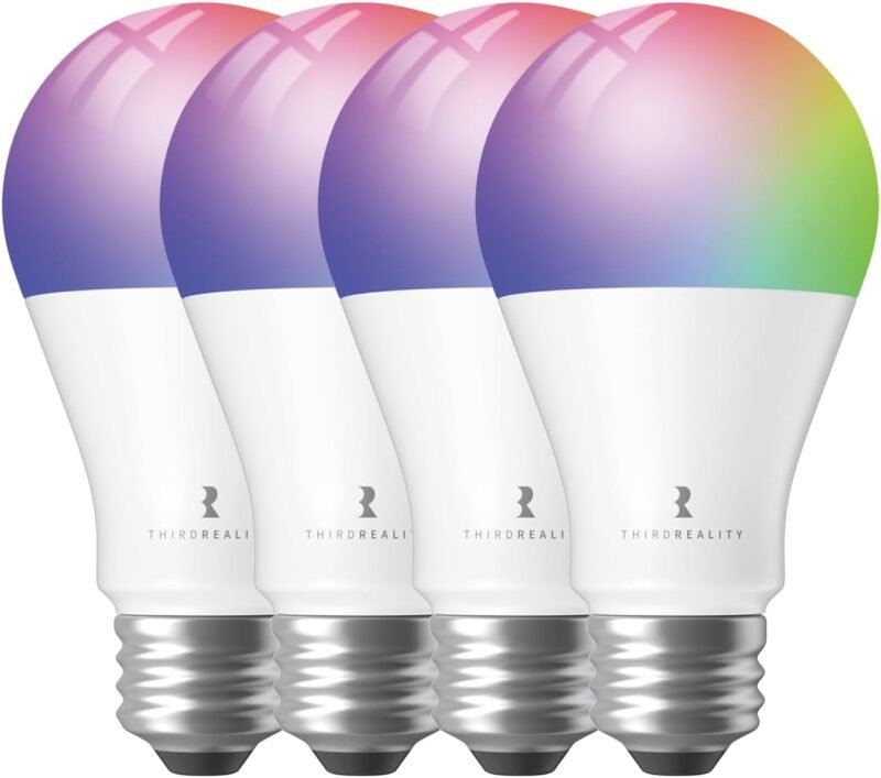 THIRDREALITY Zigbee Smart Color Bulb ZL1 4-pack