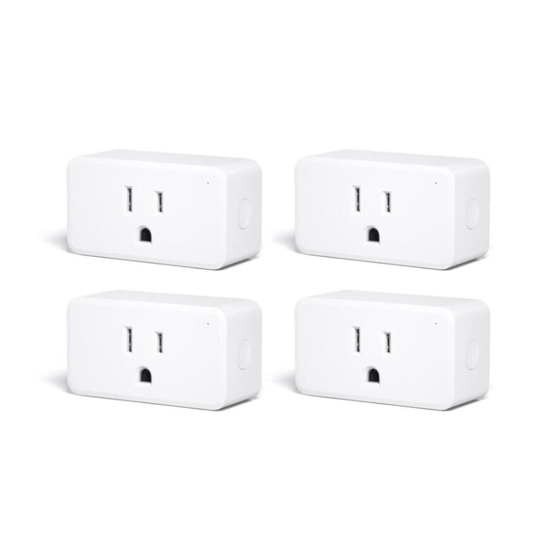 THIRDREALITY Zigbee smart plug 4-pack with real-time energy monitoring