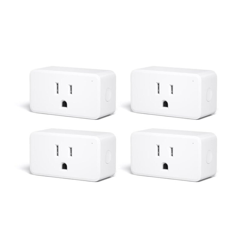 THIRDREALITY Zigbee smart plug 4-pack with real-time energy monitoring