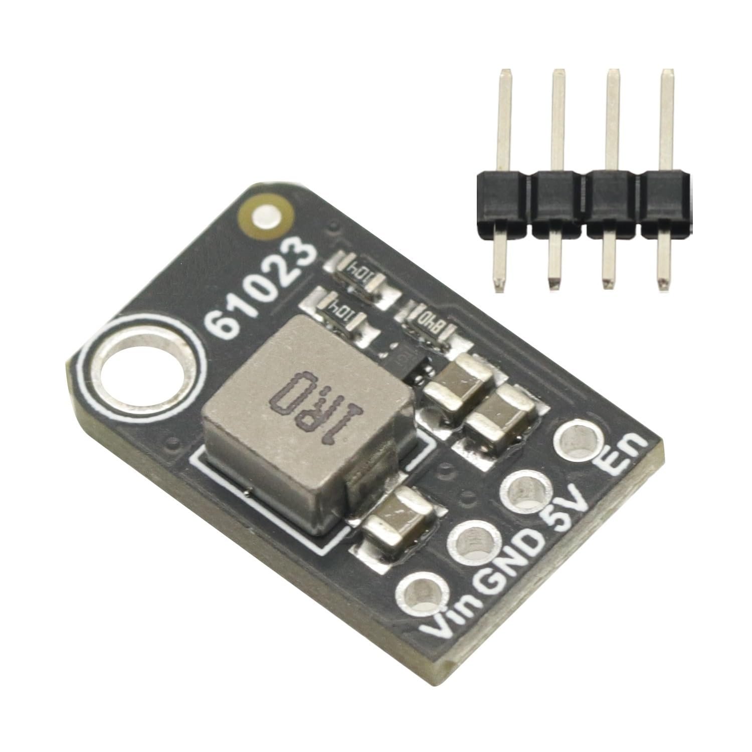 TPS61023 synchronous 5V 1A step-up boost module for single-cell Li-ion and AA batteries