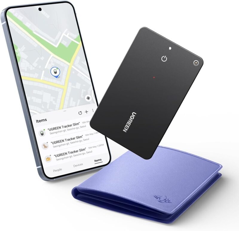 UGREEN FineTrack Slim S wallet tracker card for Samsung