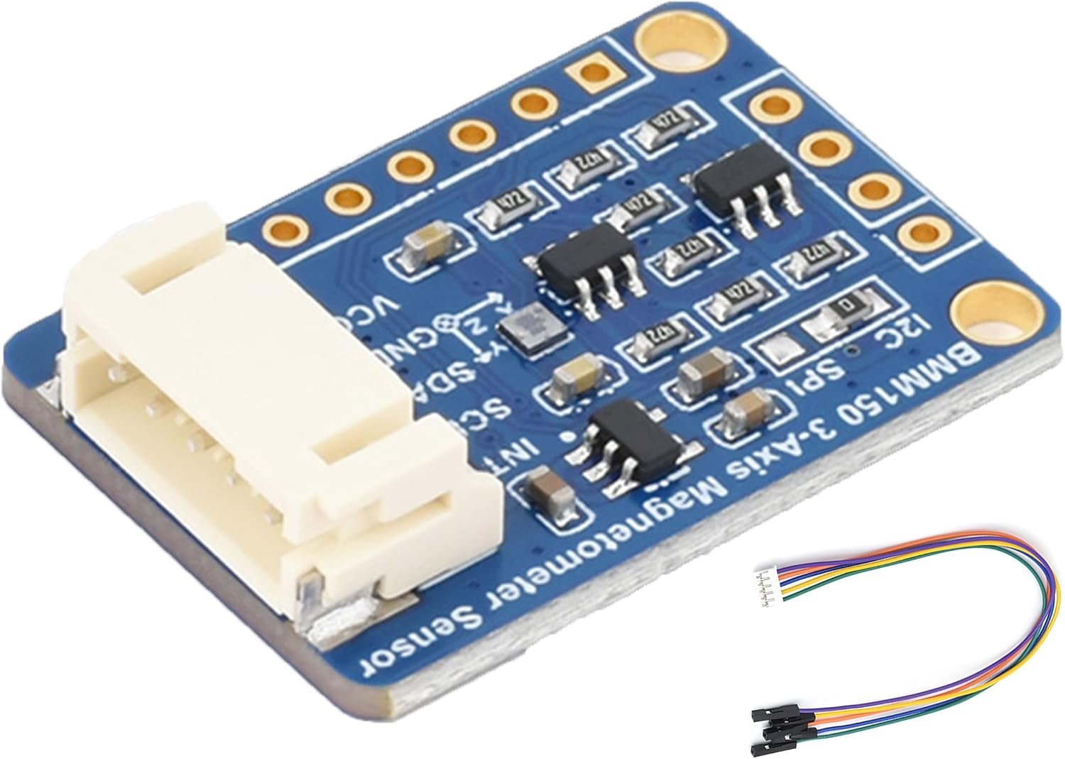 Waveshare BMM150 3-axis magnetometer digital compass sensor module