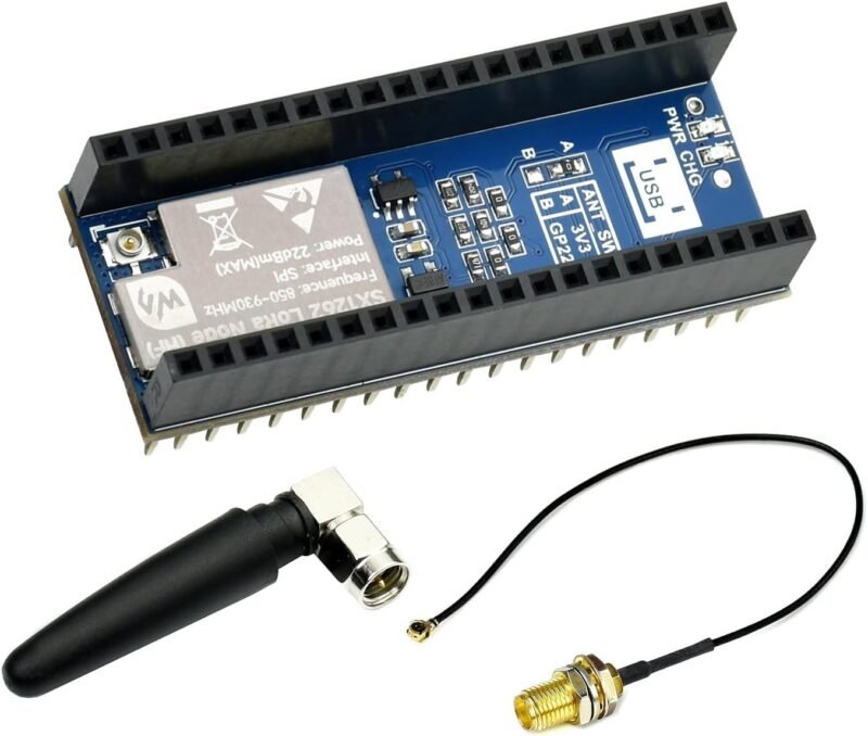 Waveshare Pico SX1262 LoRa node module for Raspberry Pi Pico