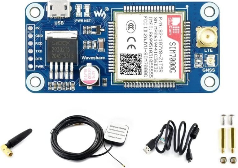 Waveshare SIM7000G NB-IoT Cat-M EDGE GPRS HAT for Raspberry Pi and Pico
