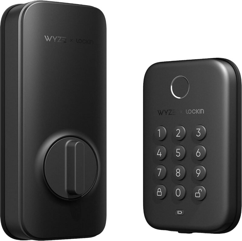 Wyze Lock Bolt Bluetooth fingerprint smart deadbolt with keypad