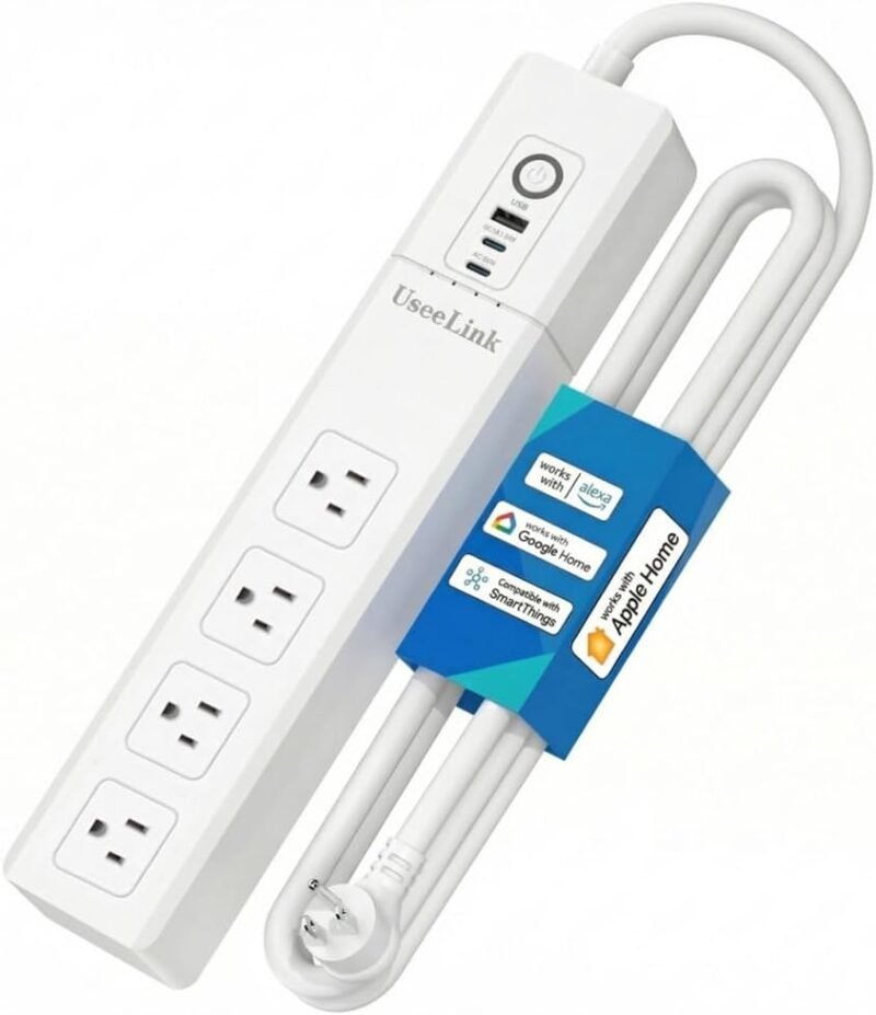 XENON Zigbee smart power strip with 4 outlets and USB ports