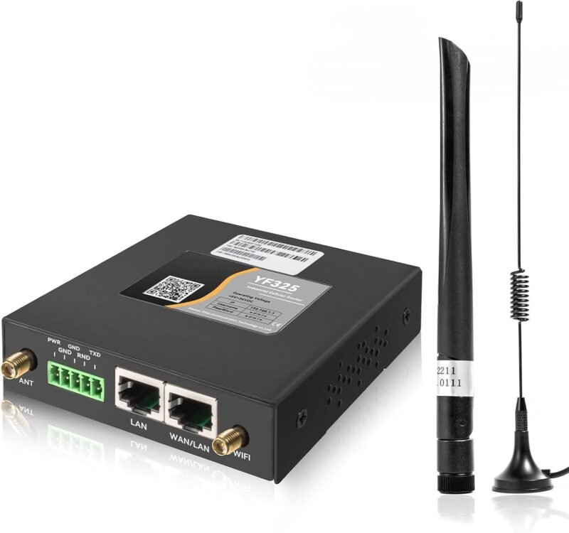 Yeacomm YF325 industrial 4G LTE VPN router with dual SIM