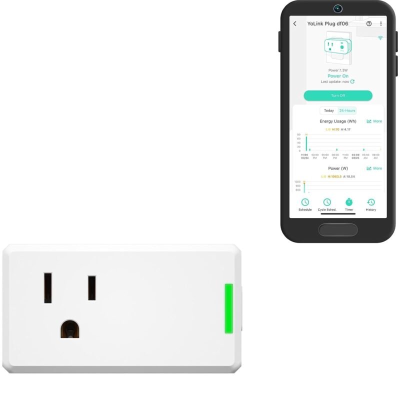 YoLink smart energy plug 15A YS6614