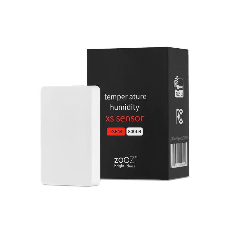Zooz ZSE44 800LR Z-Wave Long Range temperature and humidity XS sensor